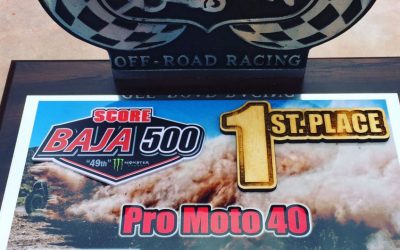 1st Place Baja 500 2017